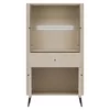 Vitrina Dubla, Larnaca VG07, 4 Usi + Sertar, 90x40x160 h cm, Pal Melaminat/MDF - Casmir picture - 4