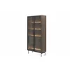 Vitrina Lumi, 91.5x39.3x194.6 h cm, MDF/Sticla, Stejar Dunin picture - 5