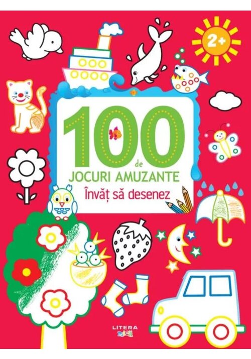 100 de jocuri amuzante. Invat sa desenez