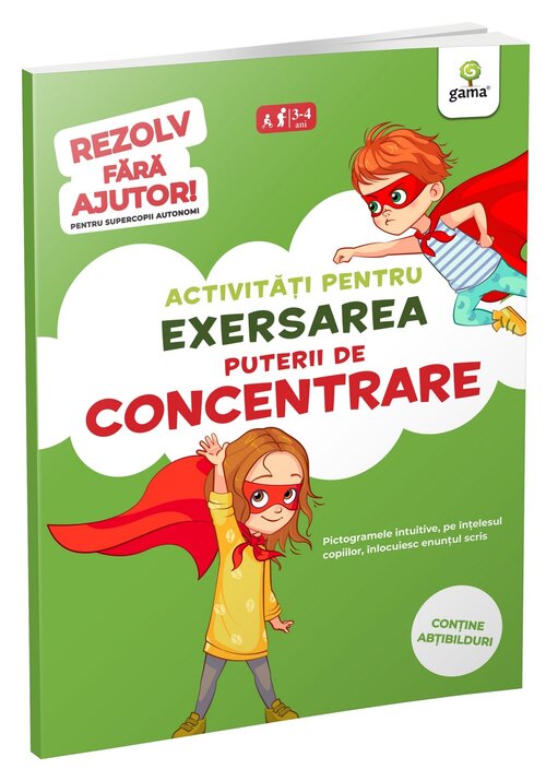 Activitati pentru exersarea puterii de concentrare • 3-5 ani