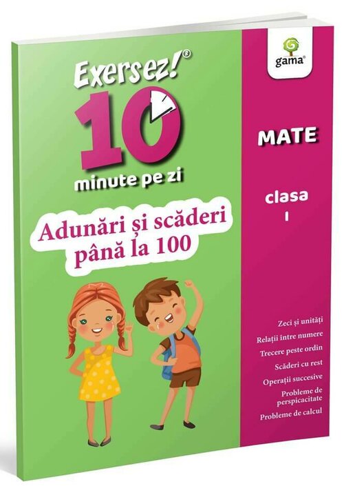 Adunari si scaderi pana la 100 • clasa I