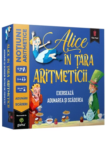 Alice in Tara Aritmeticii (joc educativ interactiv)