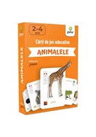 Carti de joc educative. Animalele