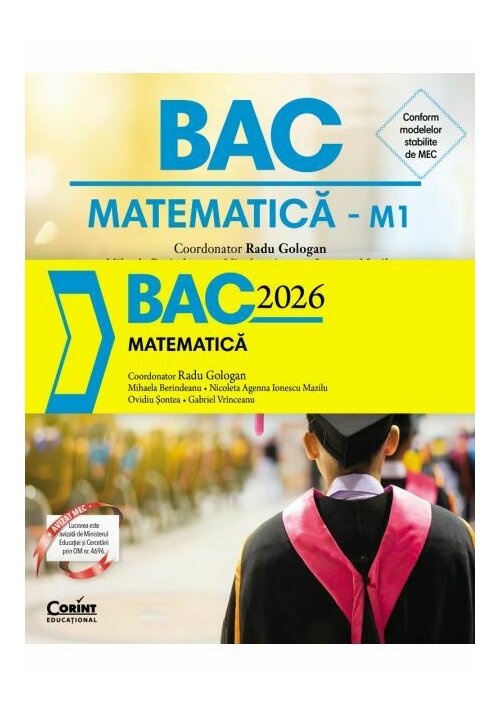 Bacalaureat 2026 - Matematica