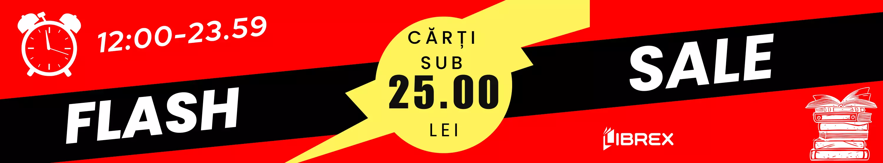 flash sale carti sub 25 de lei