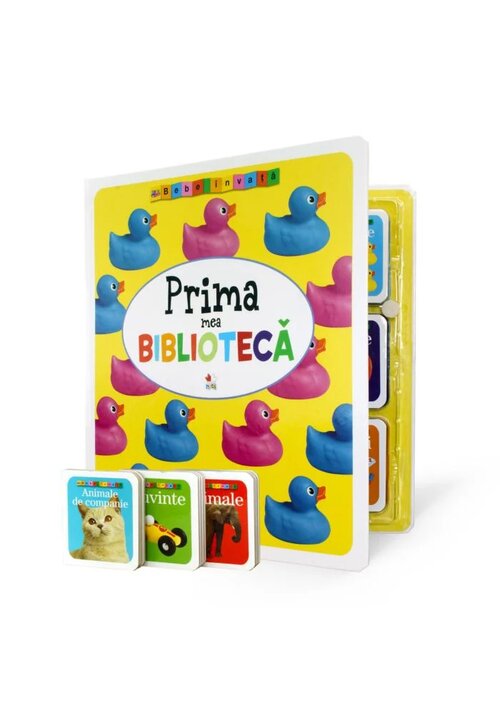 Bebe invata. prima mea biblioteca (9 carticele)