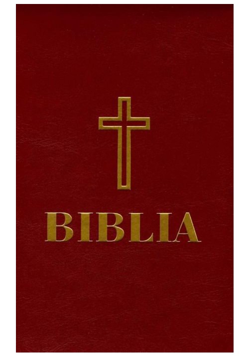 Biblia Sau Sfanta Scriptura - Coperti din piele cu fermoar, Format A5