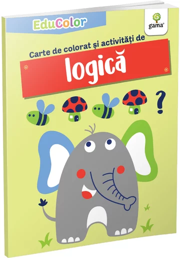 Carte de colorat și activități de logică