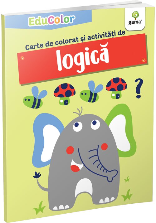 Carte de colorat și activități de logică