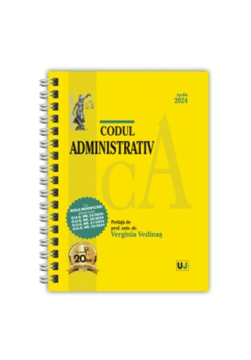 Codul administrativ: Aprilie 2024