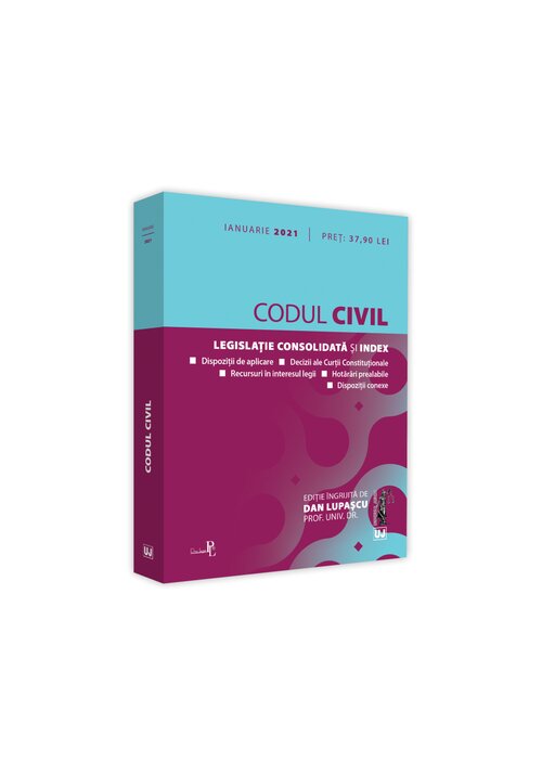 Codul civil: ianuarie 2021