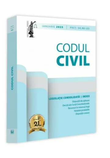 Codul civil: ianuarie 2025