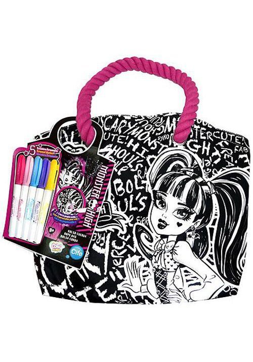 Color Me Mine Rope Bag Monster High