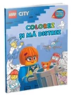 Colorez si ma distrez – Orasul LEGO (carte de colorat)