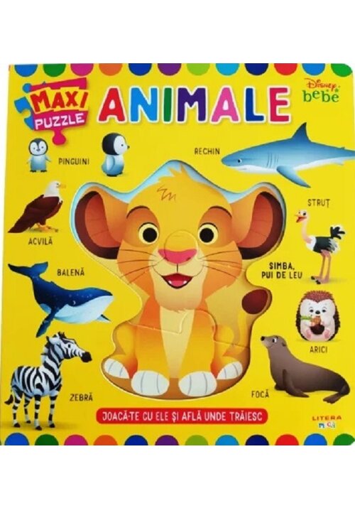 Disney bebe. Animale. Maxi puzzle