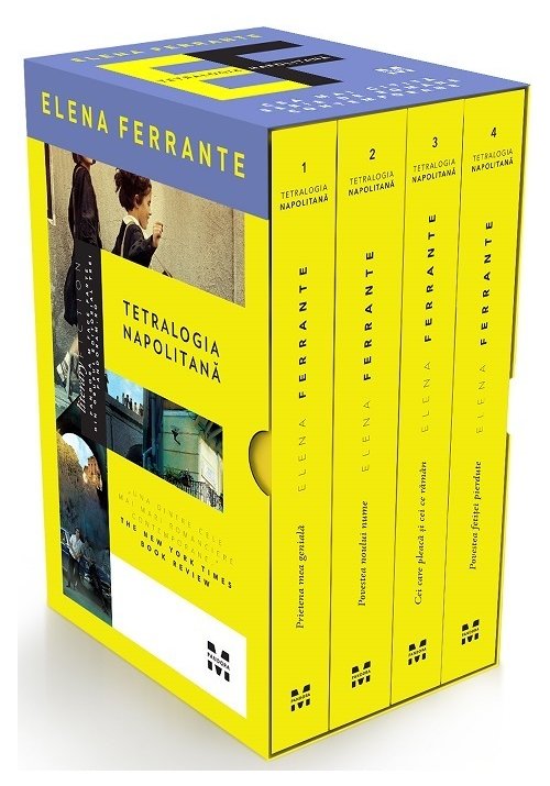 Elena Ferrante - Tetralogia Napolitana - 4 Volume