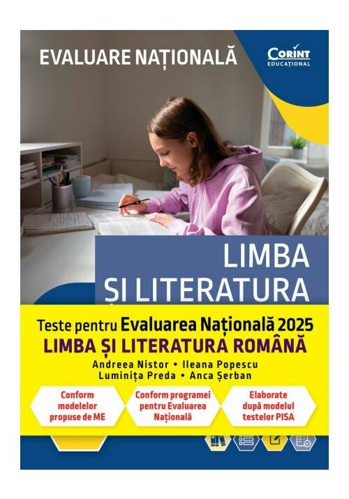 Vezi detalii pentru Evaluare nationala 2025. Limba si literatura romana. De la antrenament la performanta