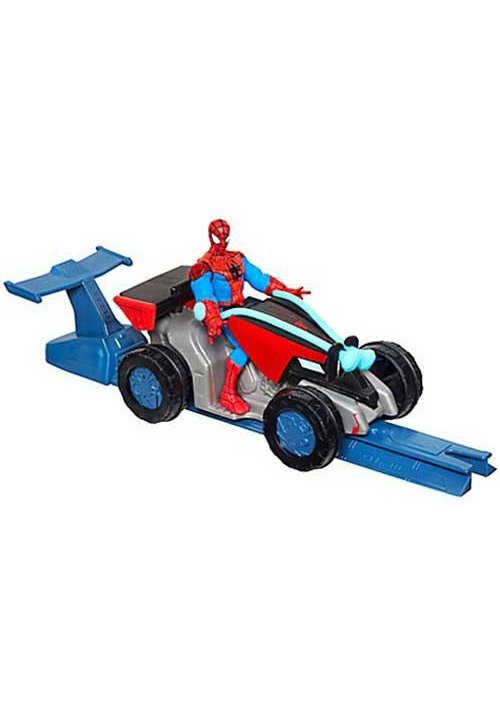 Figurina spider man atv racer