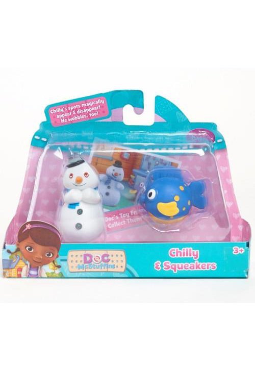 Figurine chilly and squeakers