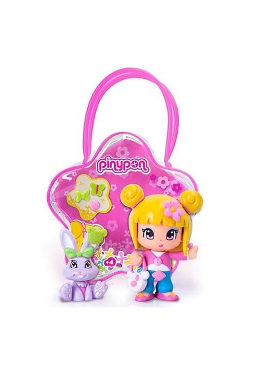 Figurine pinypon roz