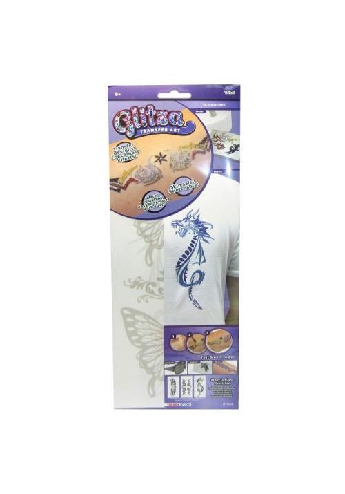 Glitza Tatuaj Flori si Fluture Pro Card