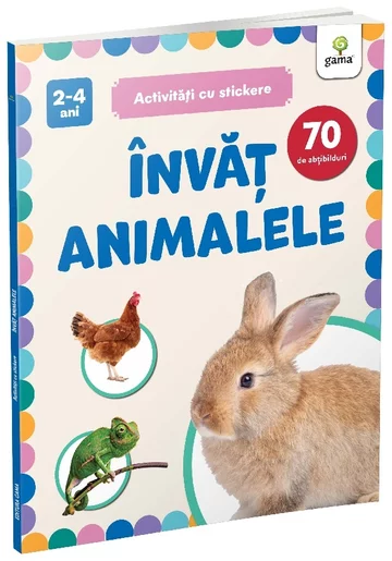 Invat animalele/ Activitati cu stickere