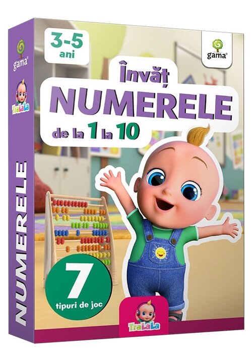 Invat numerele de la 1 la 10