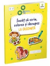 Invat sa scriu  colorez si decupez la Gradinita