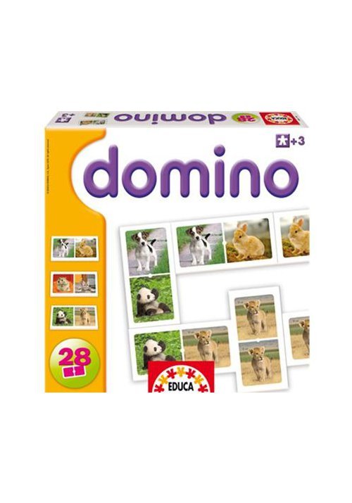 Joc domino cu animalute