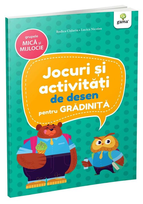 Jocuri si activitati de desen • grupele mica si mijlocie