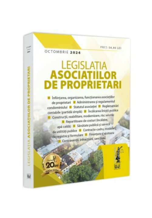 Legislatia asociatiilor de proprietari: octombrie 2024