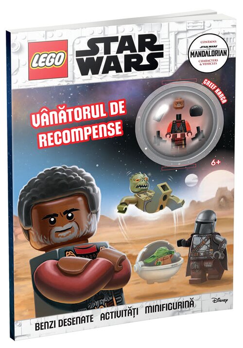 LEGO® Star Wars – Vanatorul de recompense (carte de activitati cu minifigurina LEGO®)