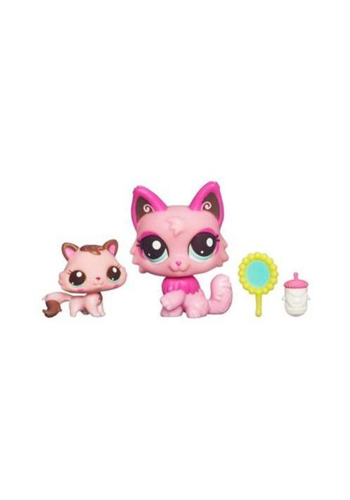 Littlest PetShop Mama si Bebelusul Pisicuta