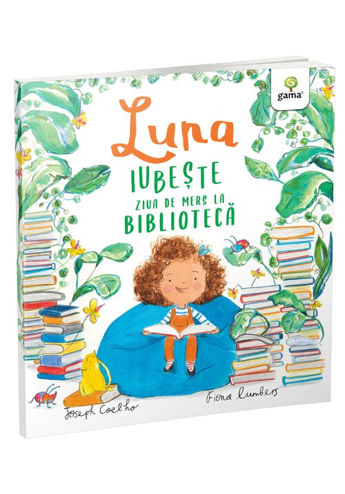 Luna iubeste ziua de mers la biblioteca