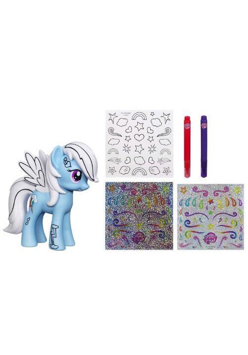 My little pony - design rainbow dash