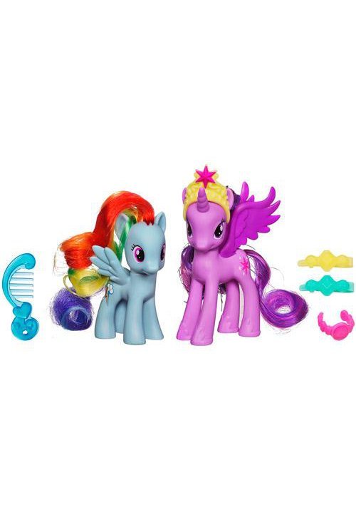 My little pony - twilight sparkle si rainbow dash