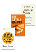 Pachet Arta de a trai cu sens. Set 3 carti