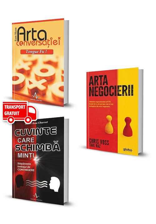 Pachet arta negocierii . set 3 volume