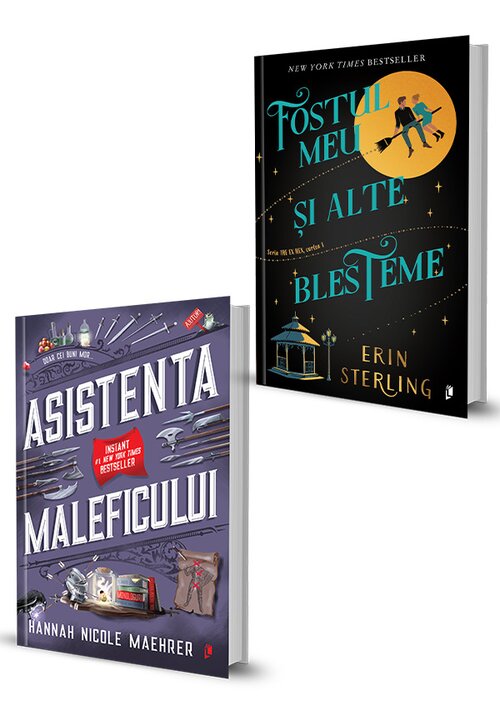 Pachet Asistenta Maleficului + Fostul meu si alte blesteme. Set 2 carti