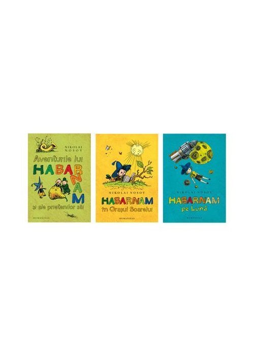 Pachet aventurile lui habarnam - set 3 carti