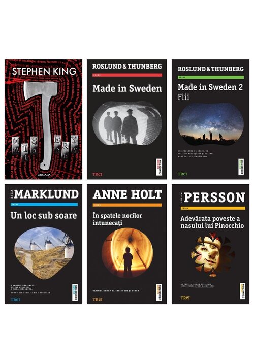 Pachet bestseller dark thriller. set 6 volume