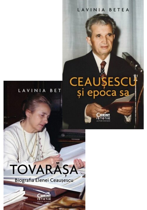 Pachet biografic Elena si Nicolae Ceausescu. Set 2 carti Corint poza 2022