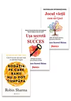 Pachet Bogatia incepe in minte. Set 3 carti