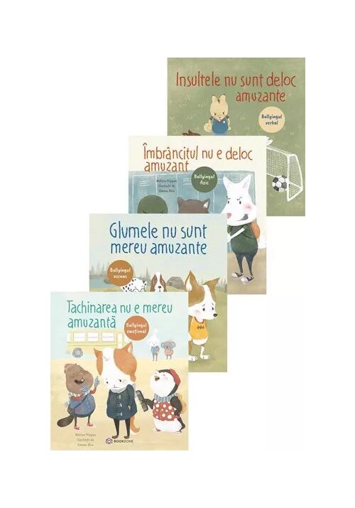 Pachet bullyingul nu este amuzant. set 4 carti