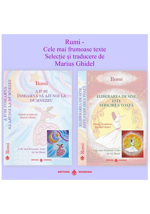 Pachet carti Rumi. Set 2 volume Dharana poza 2022