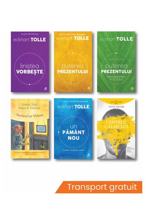 Pachet complet Eckhart Tolle - Set 6 volume