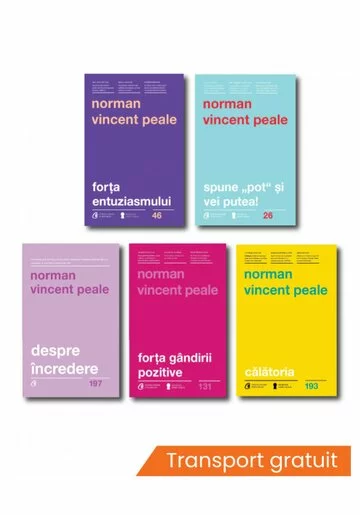 Pachet complet Norman Vincent Peale - Set 5 carti