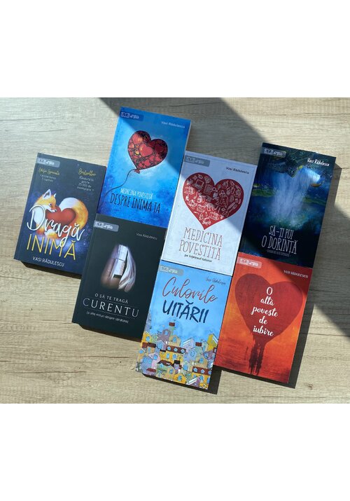 Pachet complet vasi rădulescu. set 7 carti