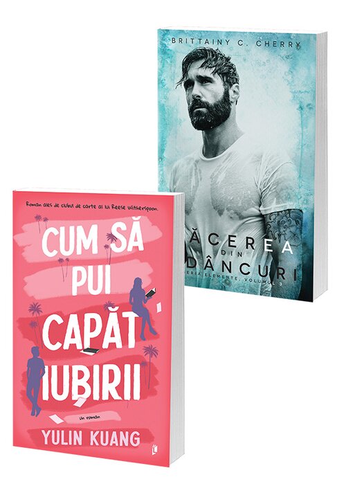 Pachet Cum sa pui capat iubirii + Tacerea din adancuri. Set 2 carti