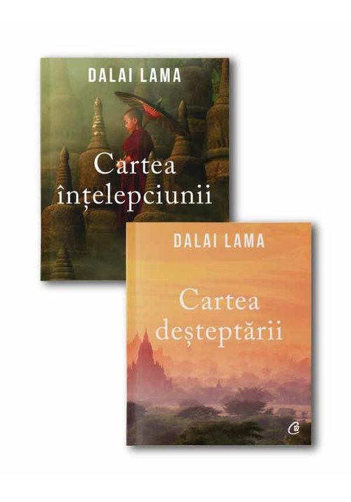 Pachet dezvoltare spirituala, dalai lama, set 2 carti